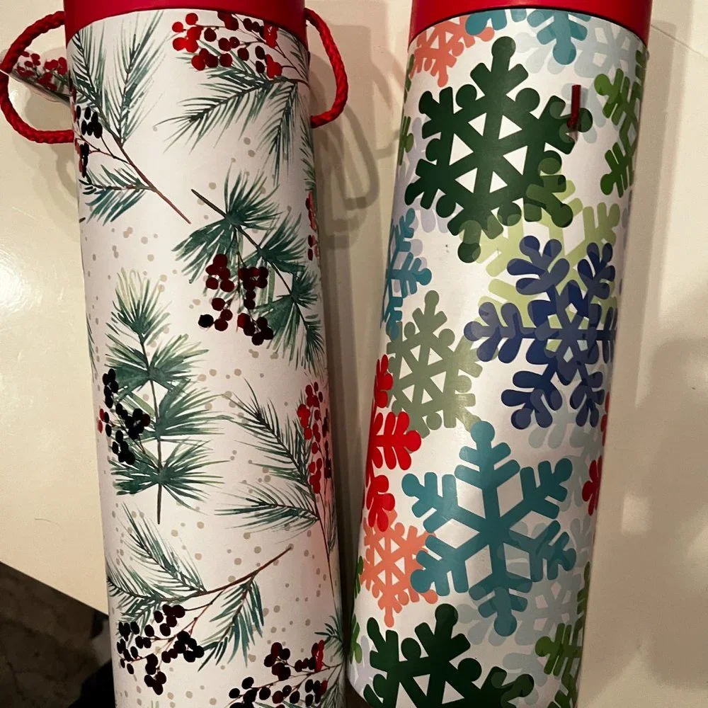 Wine Gift Containers / Set‎ of 2 (new / party supplies)